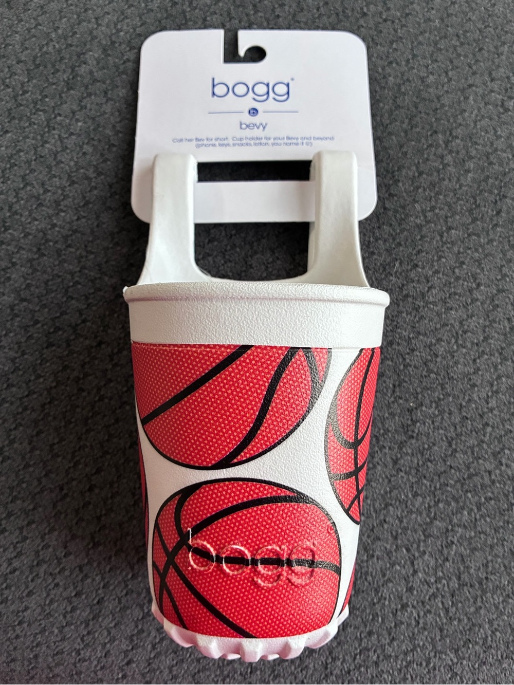 NWT! Bogg Bevy Basketball Print Cupholder for Bogg Bag